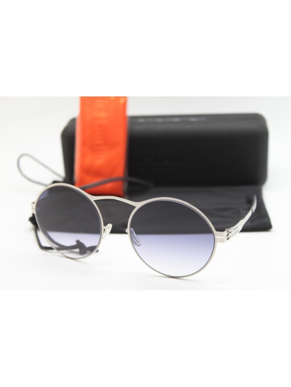 NEW IC! BERLIN GULCIN U. PEARL AUTHENTIC SUNGLASSES W/CASE 53-21